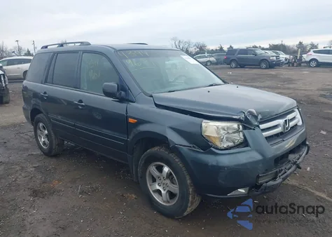 2006 Honda Pilot Ex из США, поврежденный, VIN 5FNYF28466B039786